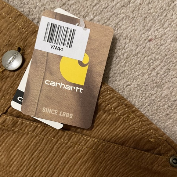 NWT carthartt bib overalls kids size 6 - Picture 7 of 7